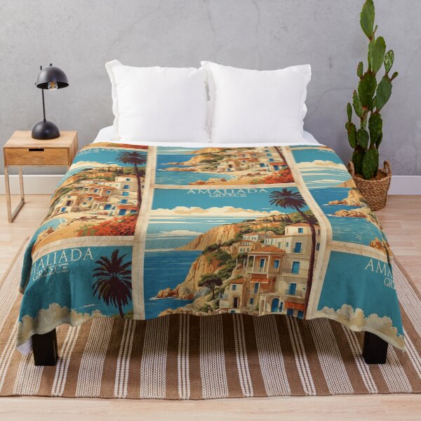 Item preview, Amaliada Greece Vintage Travel Tourism  designed and sold by TravelersGems.