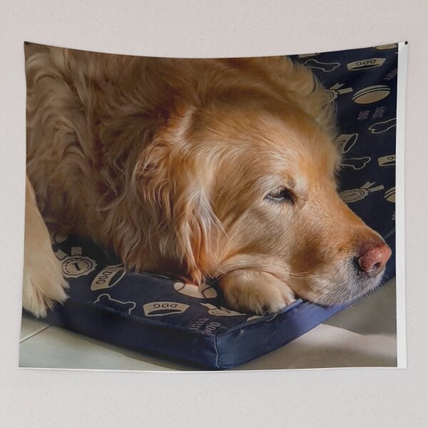 Item preview, beautiful Golden Retriever designed and sold by Tereza Pilar  Art.