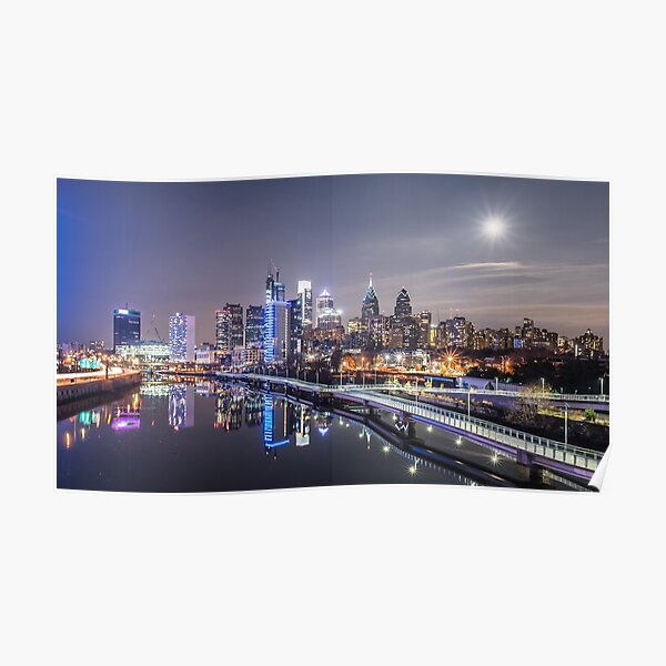 Philadelphia Skyline Poster