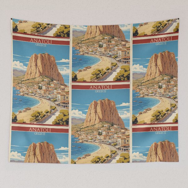 Item preview, Anatoli Greece Vintage Travel Tourism  designed and sold by TravelersGems.