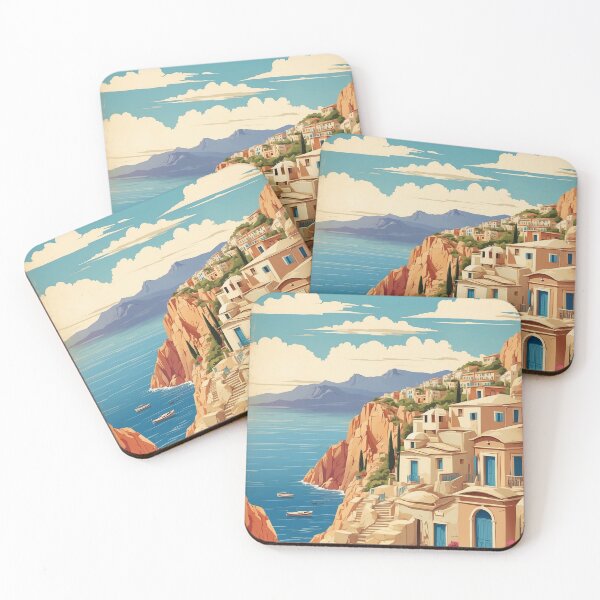 Item preview, Ano Liosia Greece Vintage Travel Tourism  designed and sold by TravelersGems.