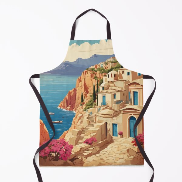 Item preview, Ano Liosia Greece Vintage Travel Tourism designed and sold by TravelersGems.