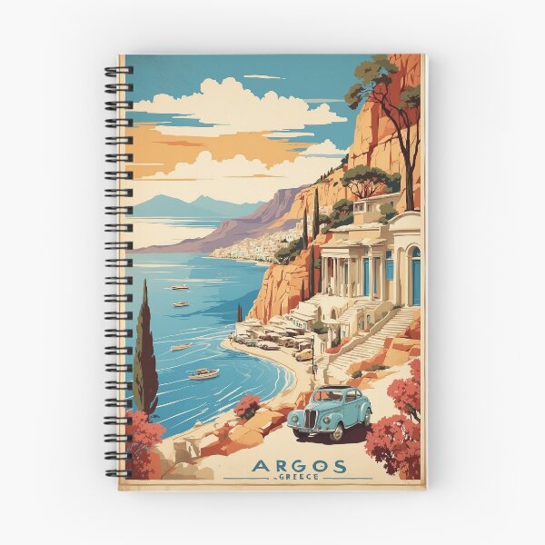 Item preview, Argos Greece Vintage Travel Tourism  designed and sold by TravelersGems.