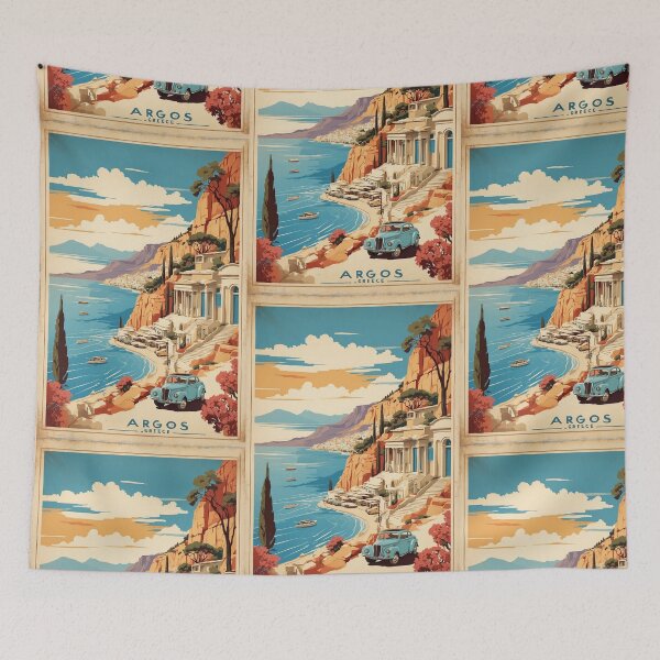 Item preview, Argos Greece Vintage Travel Tourism  designed and sold by TravelersGems.