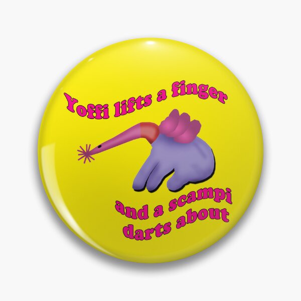 Item preview, A scampi darts about designed and sold by SpikyNeil.