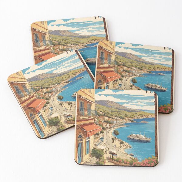 Item preview, Argostoli Greece Vintage Travel Tourism  designed and sold by TravelersGems.