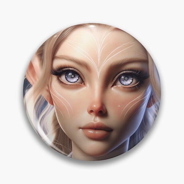 Item preview, Diamond-Eyed Elemental Elf Girl designed and sold by FriskyLemur.