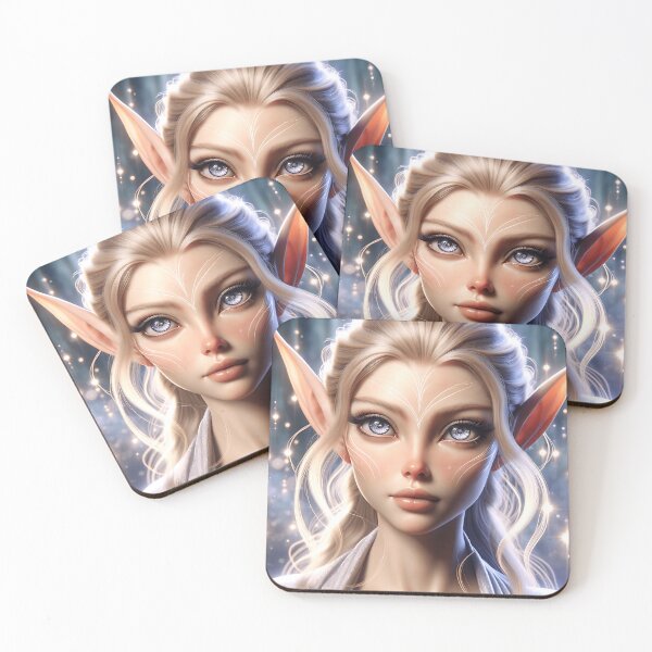 Item preview, Diamond-Eyed Elemental Elf Girl designed and sold by FriskyLemur.