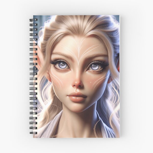 Item preview, Diamond-Eyed Elemental Elf Girl designed and sold by FriskyLemur.