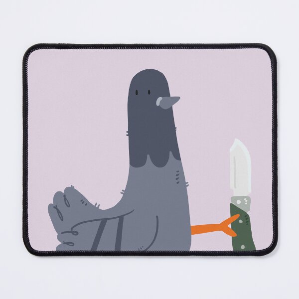 Item preview, Pigeon with Pocket knife designed and sold by RNASstuff.