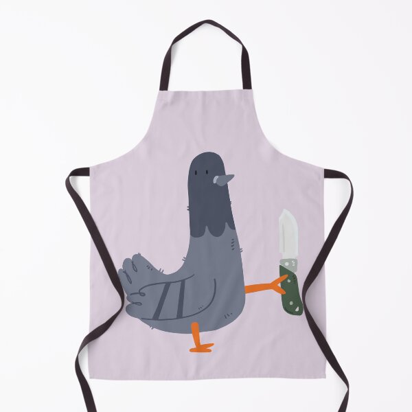 Item preview, Pigeon with Pocket knife designed and sold by RNASstuff.