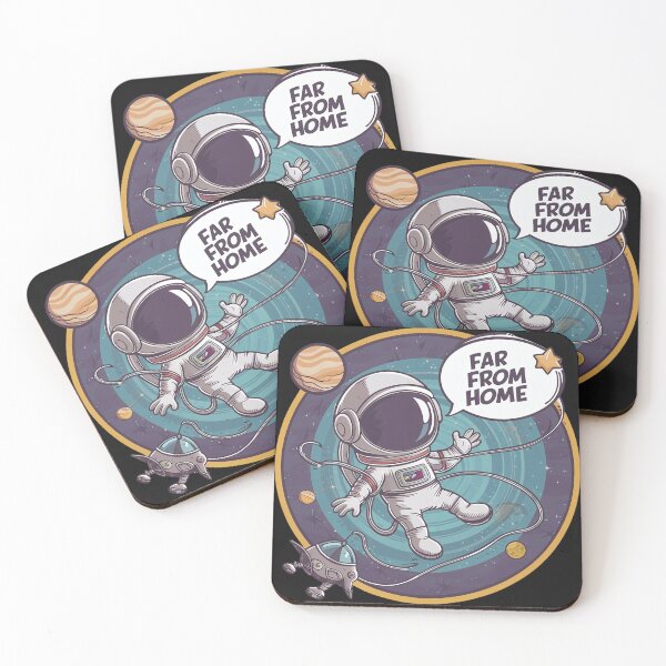 Item preview, Cosmic Voyager Space Tee, Far From Home	 designed and sold by TrendyGraphTees.