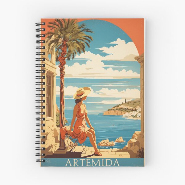 Item preview, Artemida Greece Vintage Travel Tourism  designed and sold by TravelersGems.