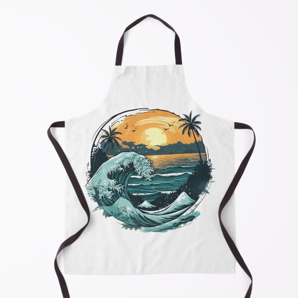 Item preview, Great waves summer paradise designed and sold by ShopMaxiDesigns.