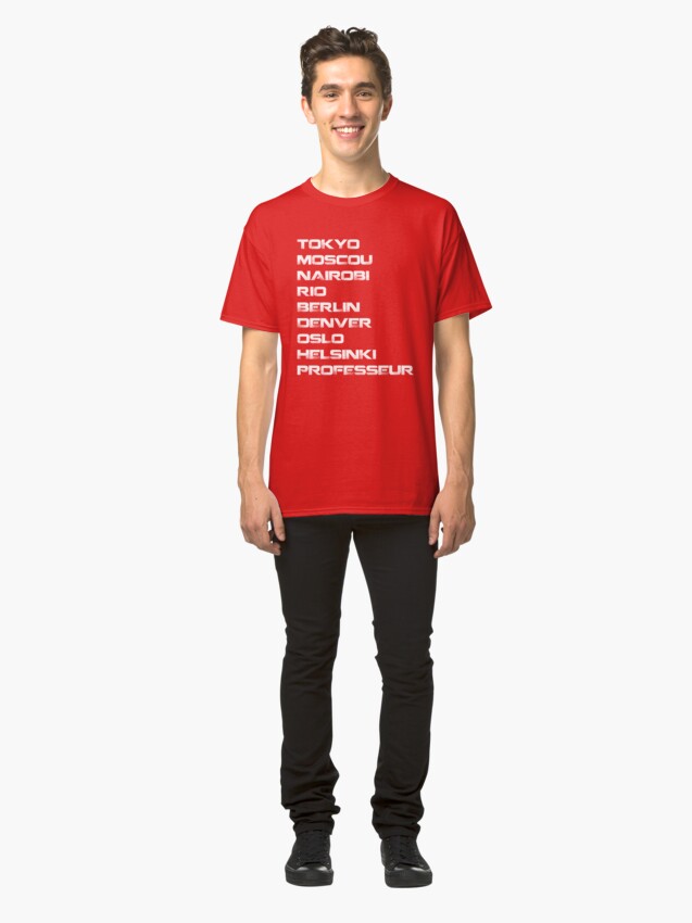 T-shirt classique ''La casa de papel' : autre vue