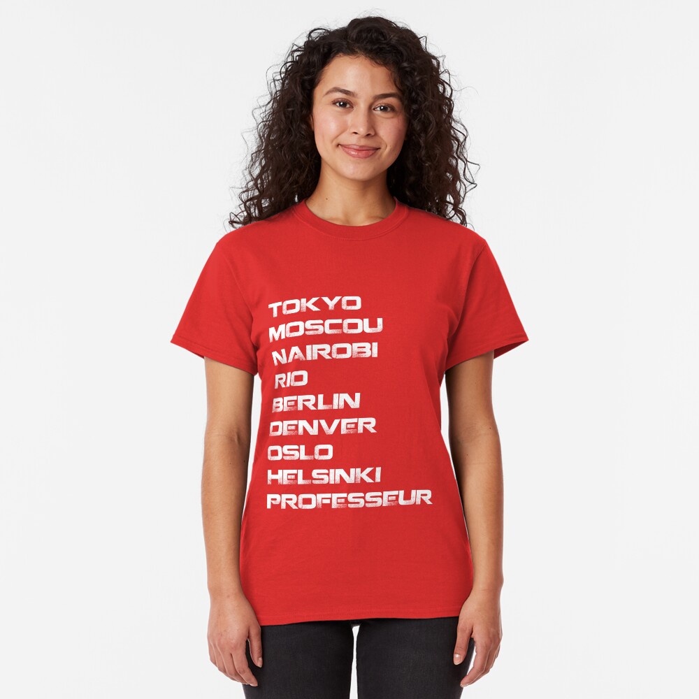 T-shirt classique « La casa de papel»