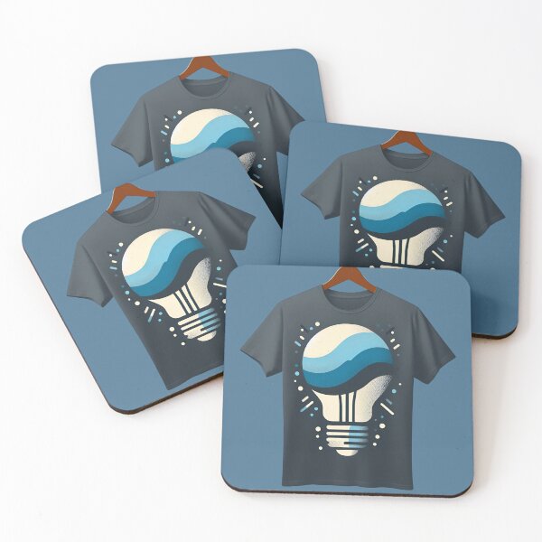 Item preview, T-SHIRT WITH BULB PRINT designed and sold by pixamd.