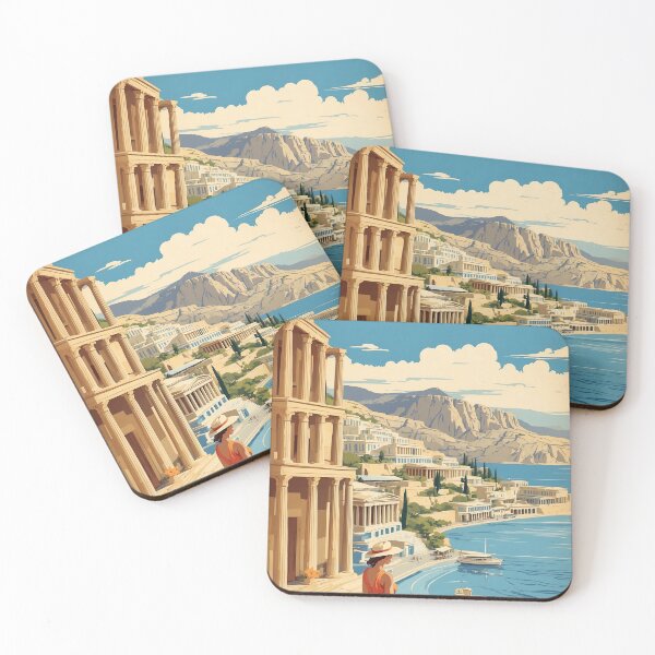 Item preview, Athens Greece Vintage Travel Tourism  designed and sold by TravelersGems.