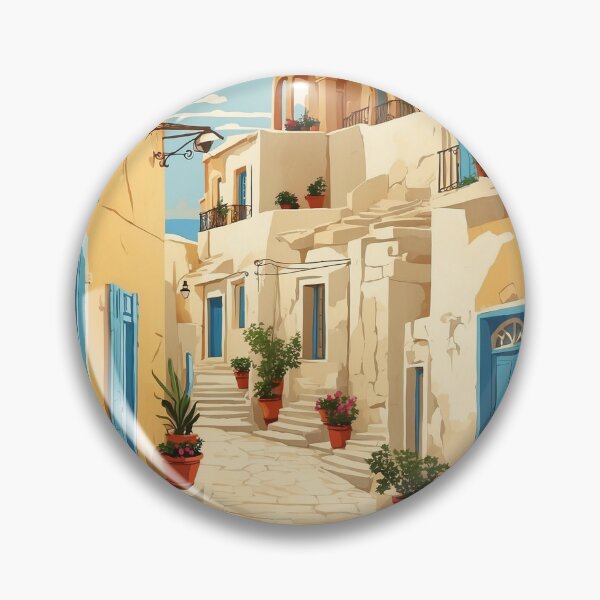 Item preview, Aspropyrgos Greece Vintage Travel Tourism  designed and sold by TravelersGems.