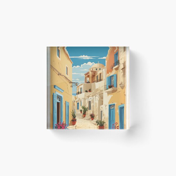Item preview, Aspropyrgos Greece Vintage Travel Tourism  designed and sold by TravelersGems.