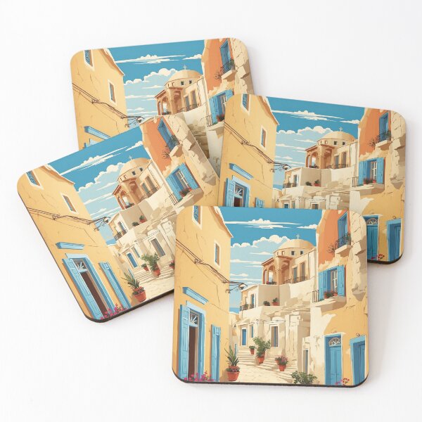 Item preview, Aspropyrgos Greece Vintage Travel Tourism  designed and sold by TravelersGems.