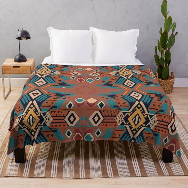 Item preview, tribal Aztec print designed and sold by ericrautenbach.