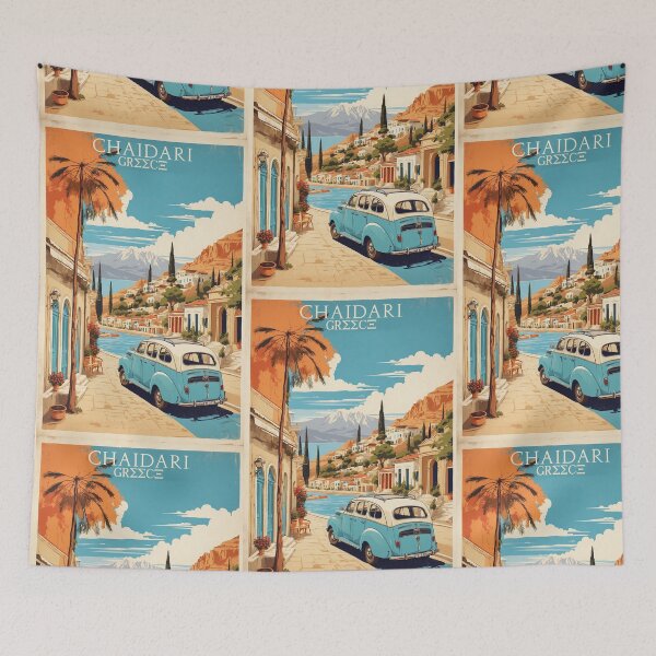 Item preview, Chaidari Greece Vintage Travel Tourism  designed and sold by TravelersGems.