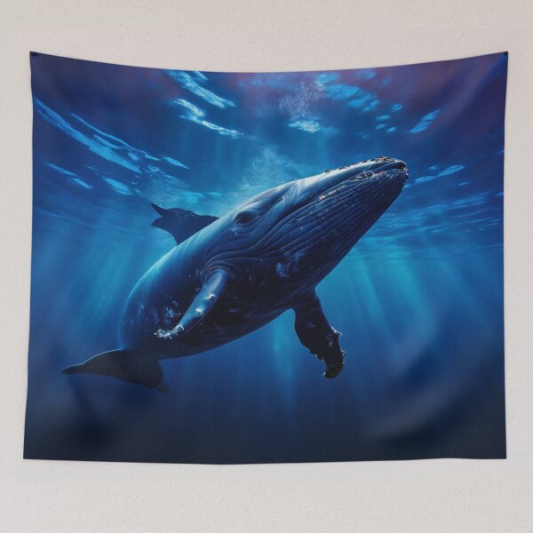Item preview, The blue whale, the giant of the seas designed and sold by Collection de trésors .