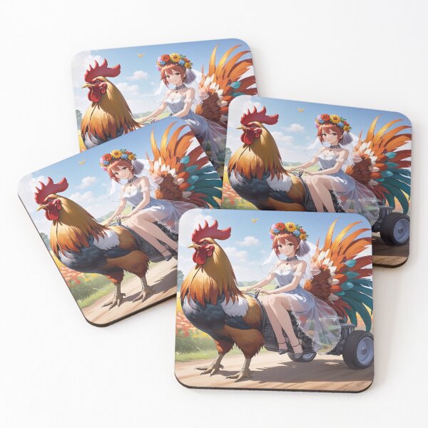 Item preview, Funny Chicken Lady designed and sold by M-Y-A-R-T-.