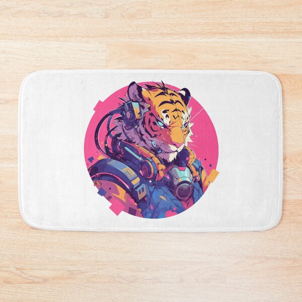 Item preview, Cyber Tiger // Aesthetic Tiger // Cool Animal // Cyber Animal // Future Animal Art // Animal Warrior // Animal Cute Art // Gaming Aesthetic stickers designed and sold by SMARTKIT  DESIGNAGENCY.