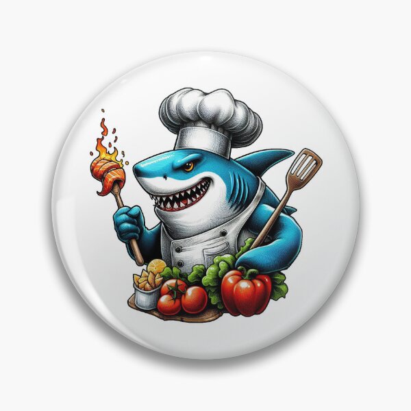 Item preview, T H E C H E F  SHARK  designed and sold by luckymando.