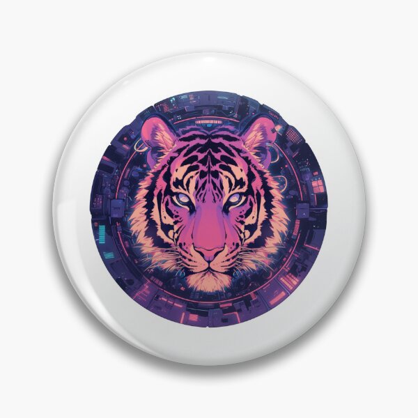 Artikelvorschau, Cyber Tiger / Ästhetischer Tiger / Cooles Tier / Cyber Animal / Zukünftige Tierkunst / Tierkrieger / Niedliche Tierkunst / Ästhetische Gaming-Aufkleber entworfen und verkauft von SMARTKIT DESIGNAGENCY.