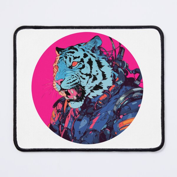 Item preview, Cyber Tiger // Aesthetic Tiger // Cool Animal // Cyber Animal // Future Animal Art // Animal Warrior // Animal Cute Art // Gaming Aesthetic stickers designed and sold by SMARTKIT DESIGNAGENCY.