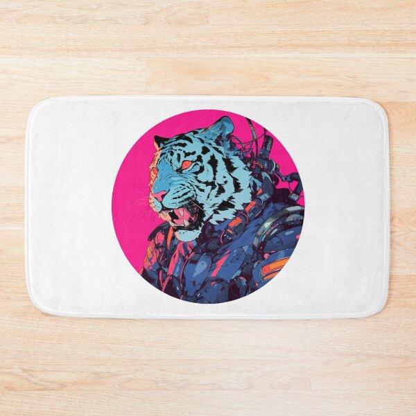 Item preview, Cyber Tiger // Aesthetic Tiger // Cool Animal // Cyber Animal // Future Animal Art // Animal Warrior // Animal Cute Art // Gaming Aesthetic stickers designed and sold by SMARTKIT  DESIGNAGENCY.
