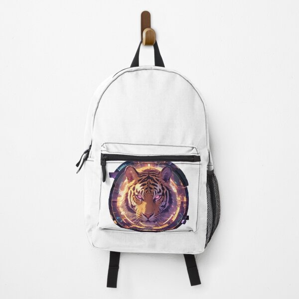 Item preview, Cyber Tiger // Aesthetic Tiger // Cool Animal // Cyber Animal // Future Animal Art // Animal Warrior // Animal Cute Art // Gaming Aesthetic stickers designed and sold by SMARTKIT DESIGNAGENCY.