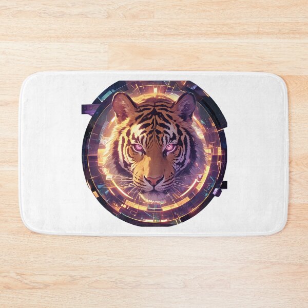 Item preview, Cyber Tiger // Aesthetic Tiger // Cool Animal // Cyber Animal // Future Animal Art // Animal Warrior // Animal Cute Art // Gaming Aesthetic stickers designed and sold by SMARTKIT  DESIGNAGENCY.