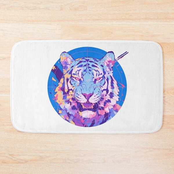Item preview, Cyber Tiger // Aesthetic Tiger // Cool Animal // Cyber Animal // Future Animal Art // Animal Warrior // Animal Cute Art // Gaming Aesthetic stickers designed and sold by SMARTKIT  DESIGNAGENCY.