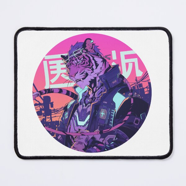 Item preview, Cyber Tiger // Aesthetic Tiger // Cool Animal // Cyber Animal // Future Animal Art // Animal Warrior // Animal Cute Art // Gaming Aesthetic stickers designed and sold by SMARTKIT DESIGNAGENCY.