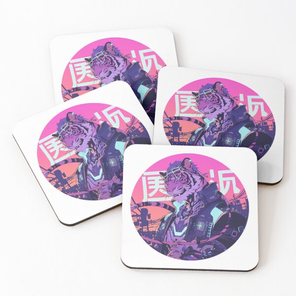 Item preview, Cyber Tiger // Aesthetic Tiger // Cool Animal // Cyber Animal // Future Animal Art // Animal Warrior // Animal Cute Art // Gaming Aesthetic stickers designed and sold by SMARTKIT  DESIGNAGENCY.