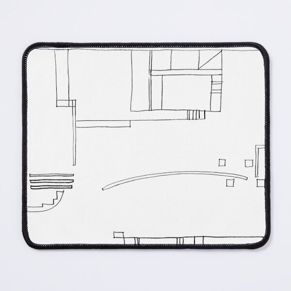 Item preview, abstract curve designed and sold by Tereza Pilar Art.