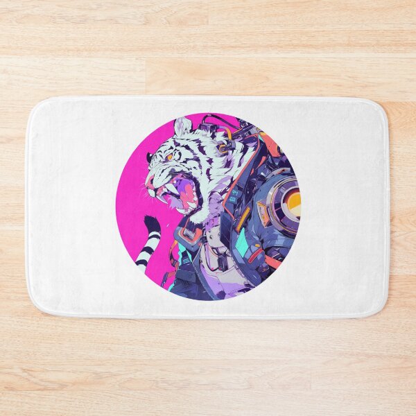 Item preview, Cyber Tiger // Aesthetic Tiger // Cool Animal // Cyber Animal // Future Animal Art // Animal Warrior // Animal Cute Art // Gaming Aesthetic stickers designed and sold by SMARTKIT  DESIGNAGENCY.