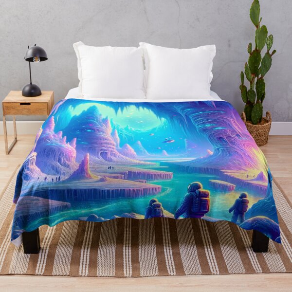 Item preview, Cryocon's Luminescent Ice Caves Exploration designed and sold by LivingArtClips.