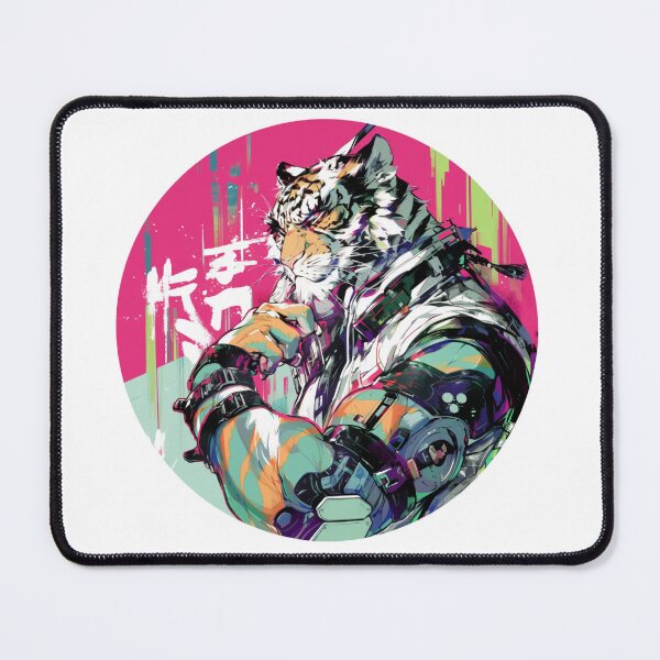 Item preview, Cyber Tiger // Aesthetic Tiger // Cool Animal // Cyber Animal // Future Animal Art // Animal Warrior // Animal Cute Art // Gaming Aesthetic stickers designed and sold by SMARTKIT DESIGNAGENCY.