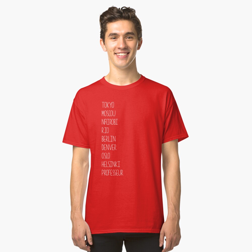T-shirt classique « La casa de papel»