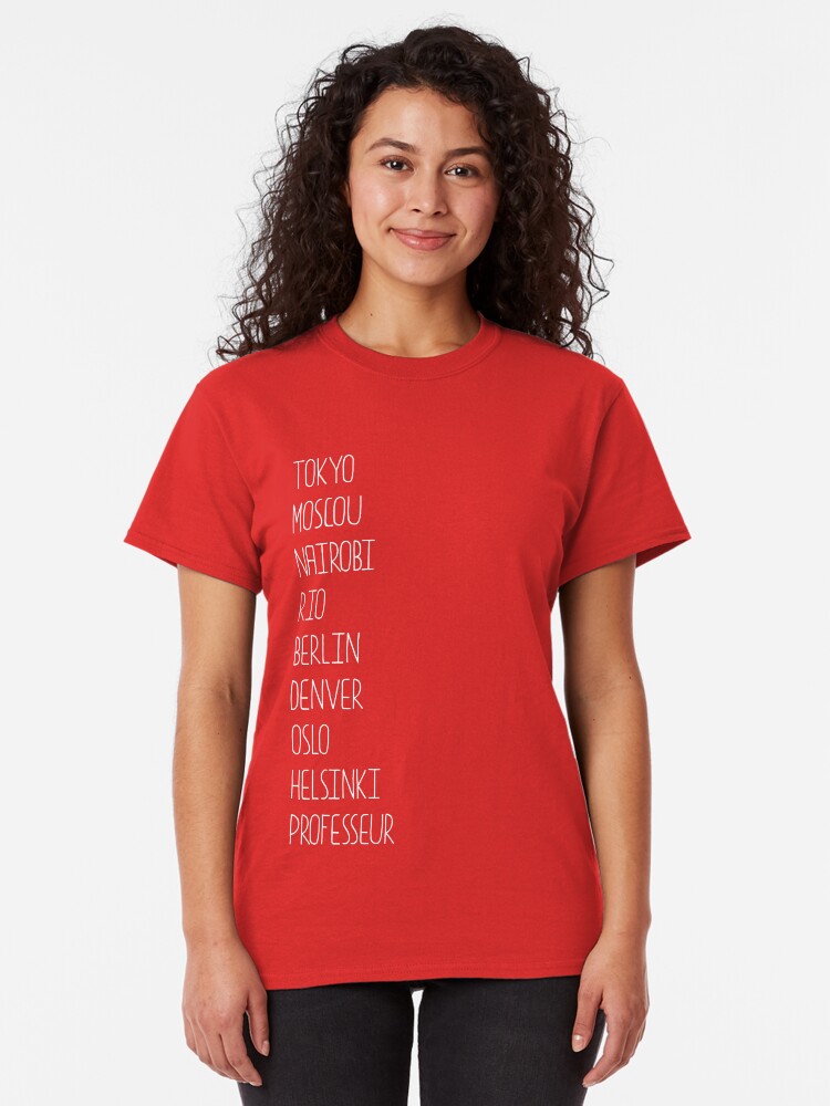 T-shirt classique ''La casa de papel' : autre vue
