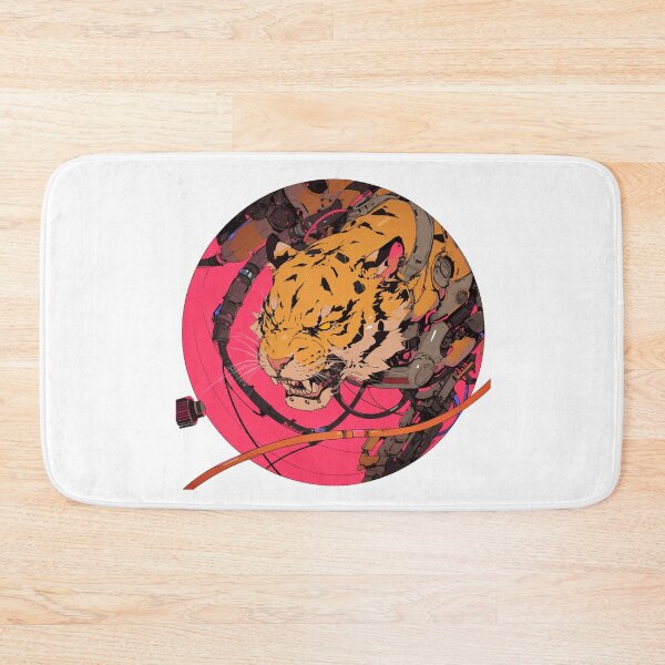 Item preview, Cyber Tiger // Aesthetic Tiger // Cool Animal // Cyber Animal // Future Animal Art // Animal Warrior // Animal Cute Art // Gaming Aesthetic stickers designed and sold by SMARTKIT  DESIGNAGENCY.