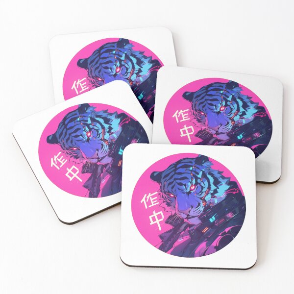 Item preview, Cyber Tiger // Aesthetic Tiger // Cool Animal // Cyber Animal // Future Animal Art // Animal Warrior // Animal Cute Art // Gaming Aesthetic stickers designed and sold by SMARTKIT  DESIGNAGENCY.