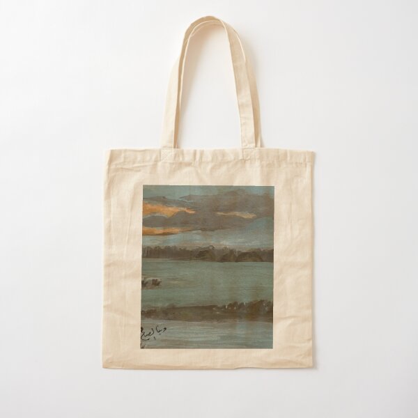 Sunset and the Nile-4 Cotton Tote Bag