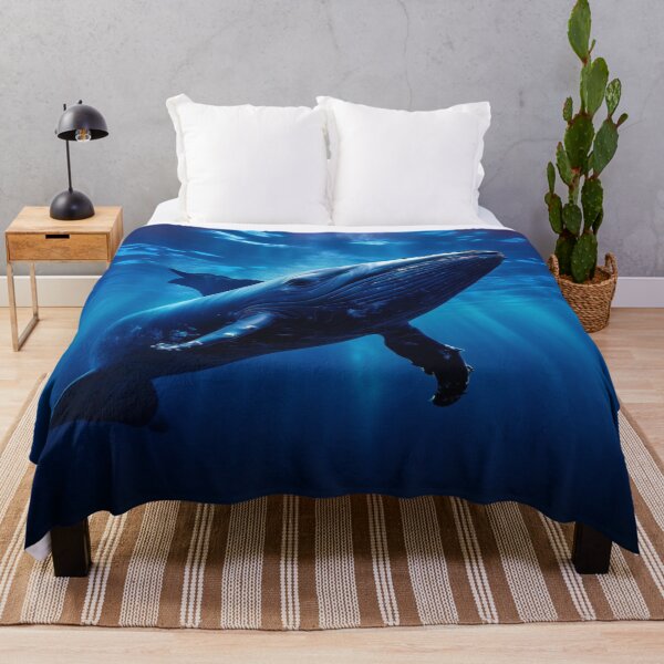 Vista previa del artículo con la obra «La ballena azul, el gigante de los mares», diseñado y vendido por Collection de trésors .