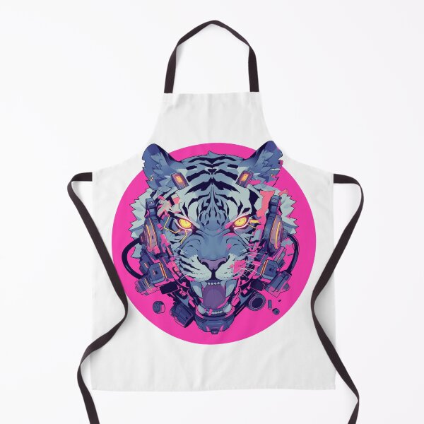 Item preview, Cyber Tiger // Aesthetic Tiger // Cool Animal // Cyber Animal // Future Animal Art // Animal Warrior // Animal Cute Art // Gaming Aesthetic stickers designed and sold by SMARTKIT DESIGNAGENCY.